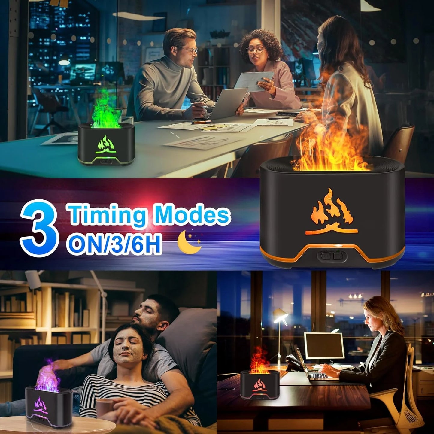 Cool Mist 8 Color Oil Diffuser